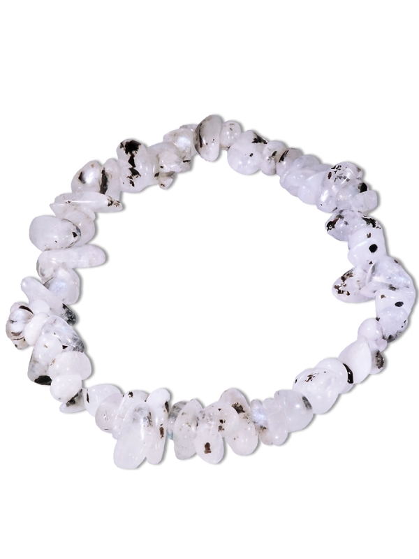 Rainbow Moonstone bracelet chips